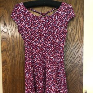 Floral cotton dress